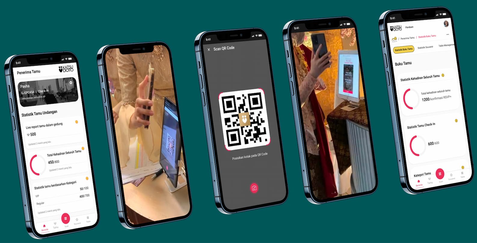 Buku Tamu Digital & QR Code Check In